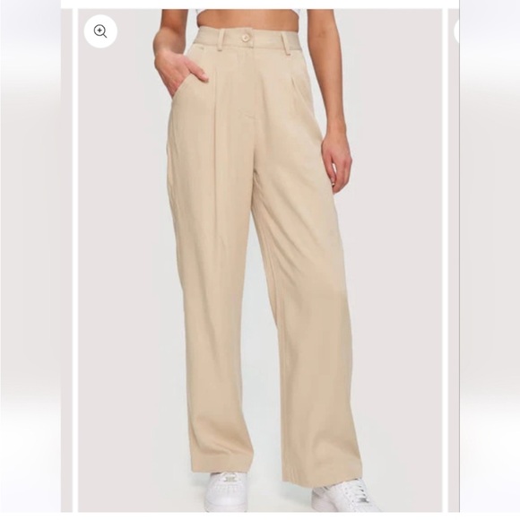 Kuwallatee wide leg pleated pants NWT size XL - Picture 2 of 4